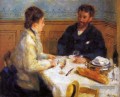 le déjeuner Pierre Auguste Renoir